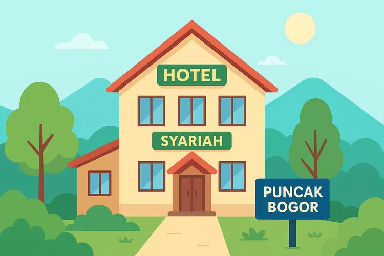 deretan penginaapan hotel syariah murah di puncak Bogor dengan suasana sejuk