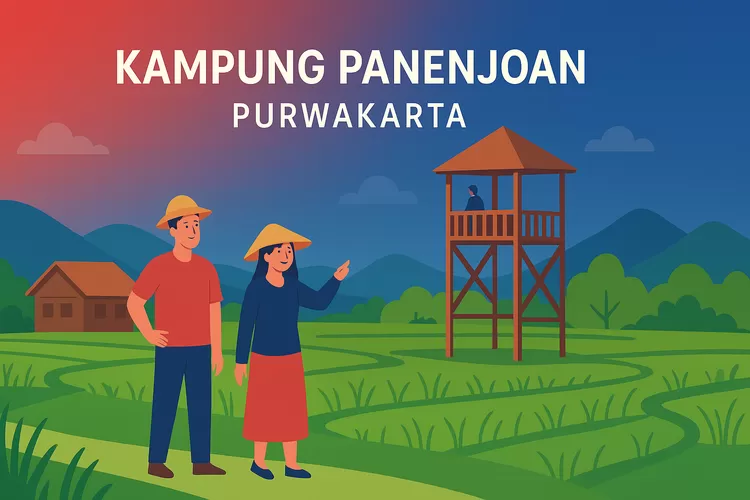 Pemandangan hijau Kampung Panenjoan di Purwakarta, tempat alam dan warga tumbuh bersama. Foto/Bogorinsider.com (Foto/Bogorinsider.com)