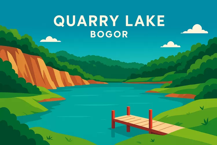 Wisata Alam Terdekat Hidden Gem di Quarry Lake Bogor dengan suasana yang menenangkan. Foto/Bogorinsider.com (Foto/Bogorinsider.com)