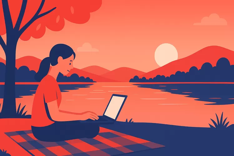 Suasana tenang Situ Cikaret yang sering menjadi tempat pelarian singkat warga Parung. Foto/Bogorinsider.com (Foto/Bogorinsider.com)