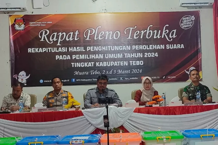 Rapat Pleno Rekapitulasi Hasil Penghitungan Perolehan Suara Pada Pemilu Digelar Selama Dua