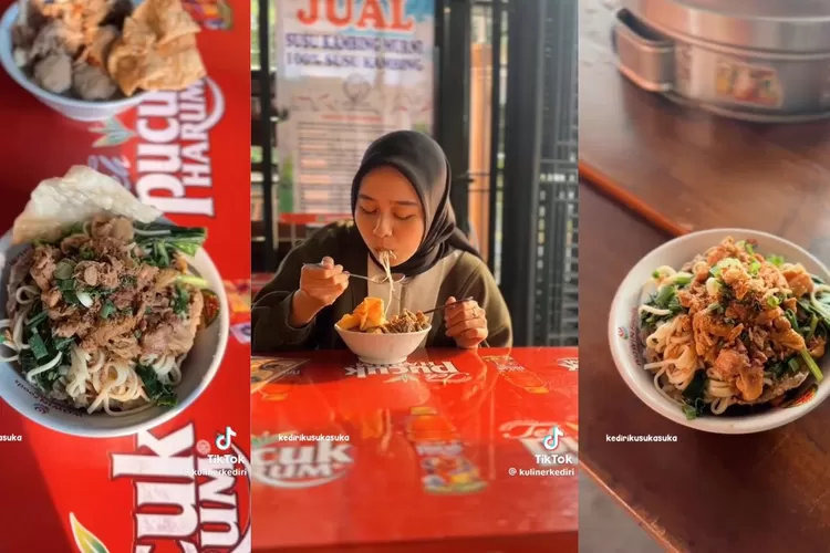 Rekomendasi Kuliner Kediri Mie Ayam Wonogiri Mangkuk Bakso Dan Bakso