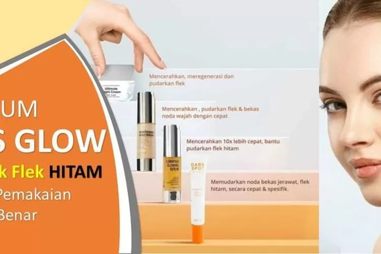 Usia 40an Bebas Flek Hitam Dan Penuaan? Ternyata Ini Serum MS Glow ...