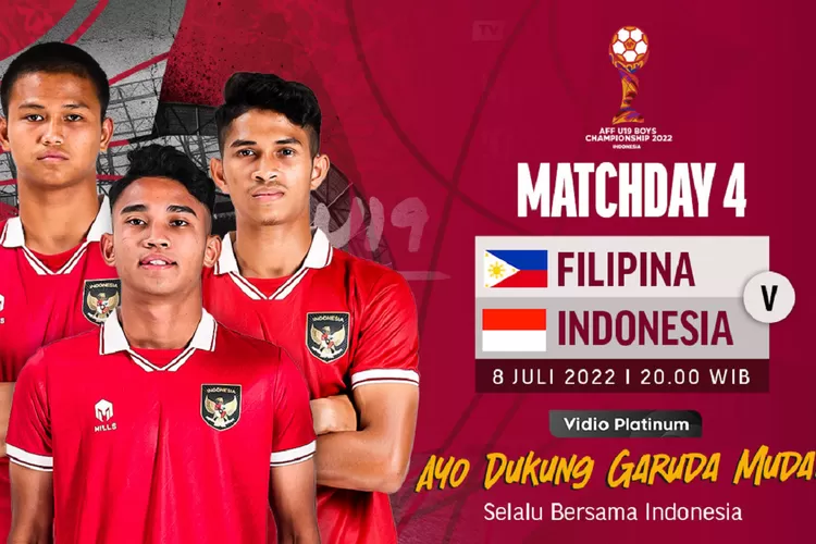 NONTON Live Streaming Gratis Timnas Indonesia Vs Filipina, Selasa 21 ...