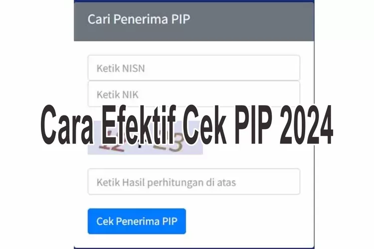 Langkah Praktis! Cara Efektif Cek PIP 2024 Online Menggunakan Nomor ...