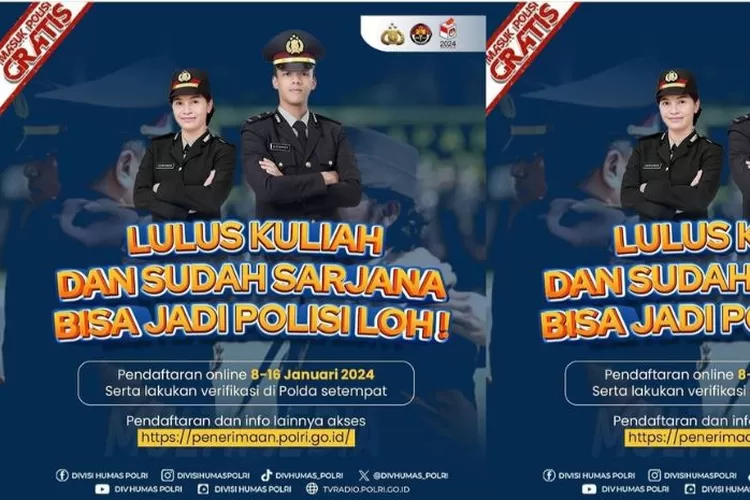 Kepolisian Republik Indonesia, Buka Penerimaan Polri Jalur SIPSS, Ini ...