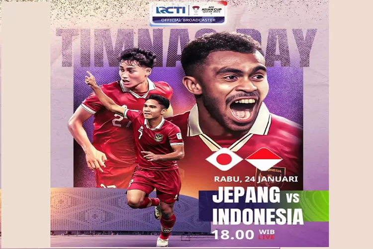 KLIK! SKOR dan Hasil Indonesia vs Jepang Hari Ini Piala Asia 2024