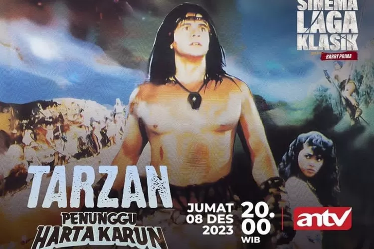 Link Live Streaming Sinema Laga Klasik Barry Prima Berjudul Tarzan PHK