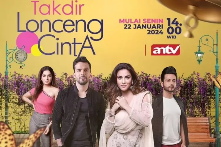 Jadwal acara ANTV hari ini, Senin 22 Januari 2024, saksikan Takdir Lonceng Cinta, Mega Bollywood dan Cinta untuk Guddan  (Instagram @antv_official)
