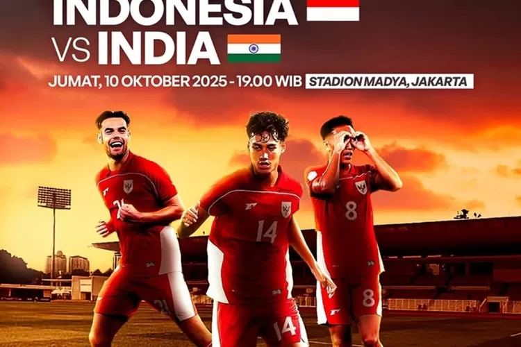 Saksikan pertandingan Timnas U23 Indonesia vs India, Jumat 10 Oktober 2025 (Instagram @sports.indosiar)