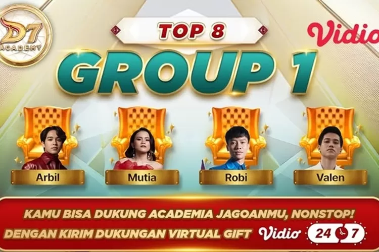 Link live streaming dangdut Academy 7 Top 29 Oktober 2025 (Vidio)