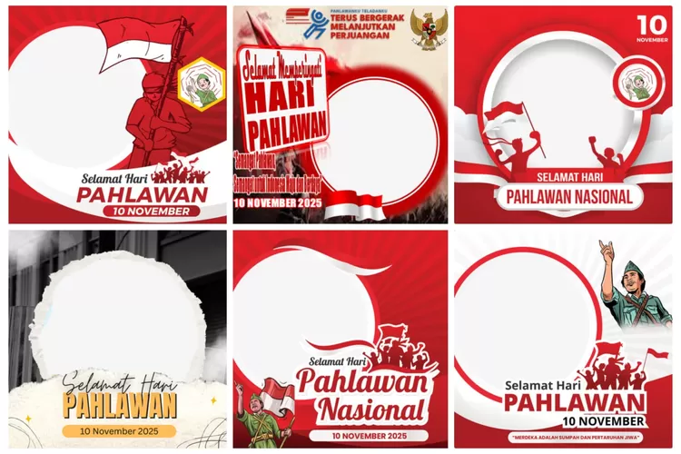 Link twibbon Hari Pahlawan Nasional 2025