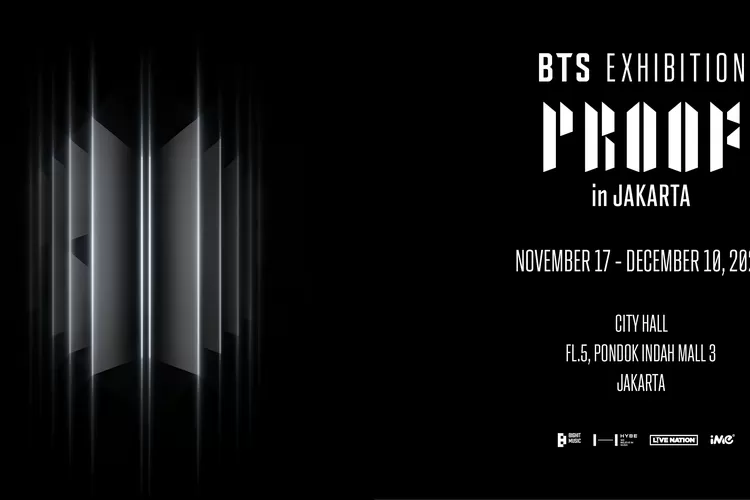 Link Tiket BTS EXHIBITION PROOF IN JAKARTA 2023 
