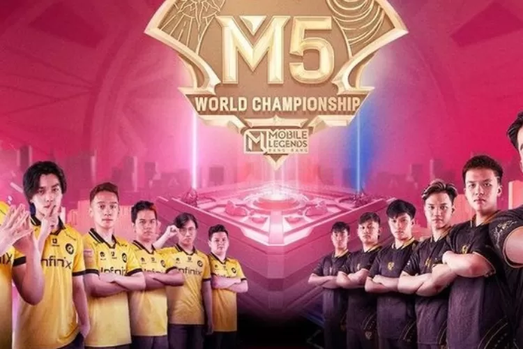 Onic Esport vs AP Bren pertandingan Grand Final di ajang M5 World Championship 2023 (Instagram.com@mlbbesports_official)