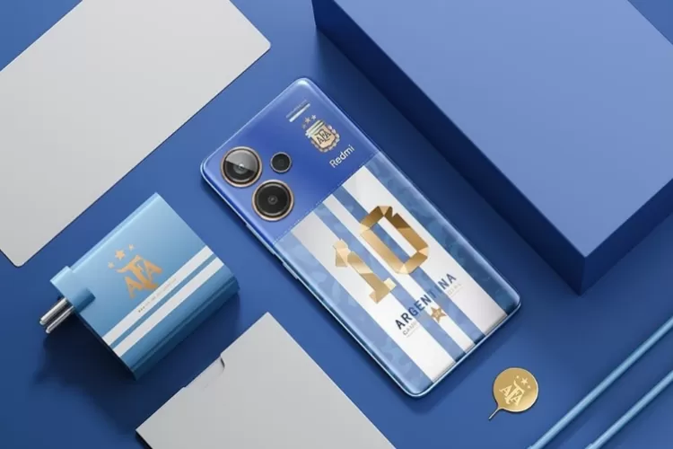 Redmi Note 13 Pro Plus 5G edisi World Champions Argentina (Xiaomi)