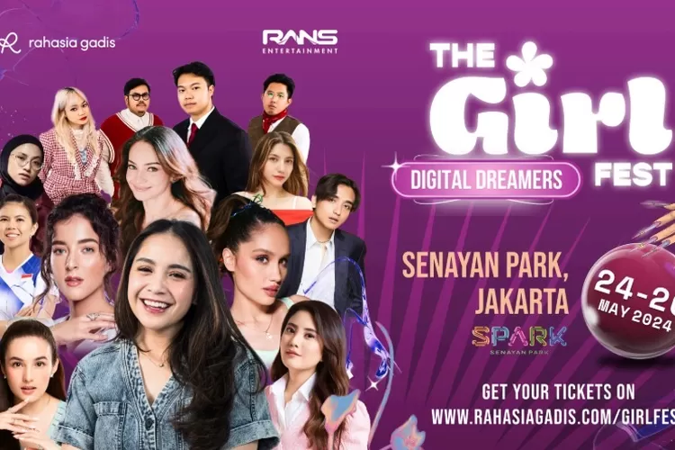 Rahasia Gadis bersama RANS Entertainment akan kembali menggelar The Girl Fest Jakarta 2024 (Istimewa)