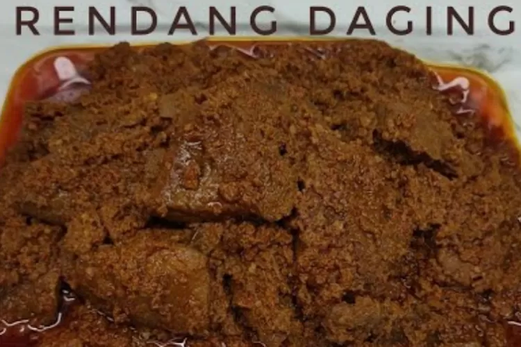 Resep rendang daging sapi empuk, Menu spesial di hari raya Idul Adha (YouTube@CRCOOK)