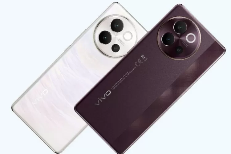 Tampak depan smartphone Vivo V40 Lite (Vivo)