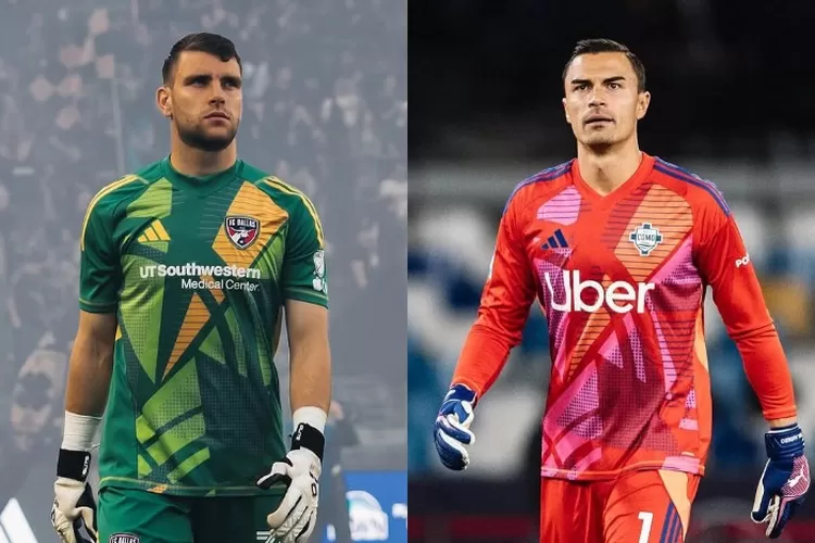 Hangat diperbincangkan di medsos terkait naturalisasi kiper di klub asal Italia, FC Como, Emil Audero yang bisa tambah kekuatan skuad Timnas Indonesia. Intip perbandingannya dengan Maarten Paes. (Instagram.com/@maartenpaes - @emil_audero))