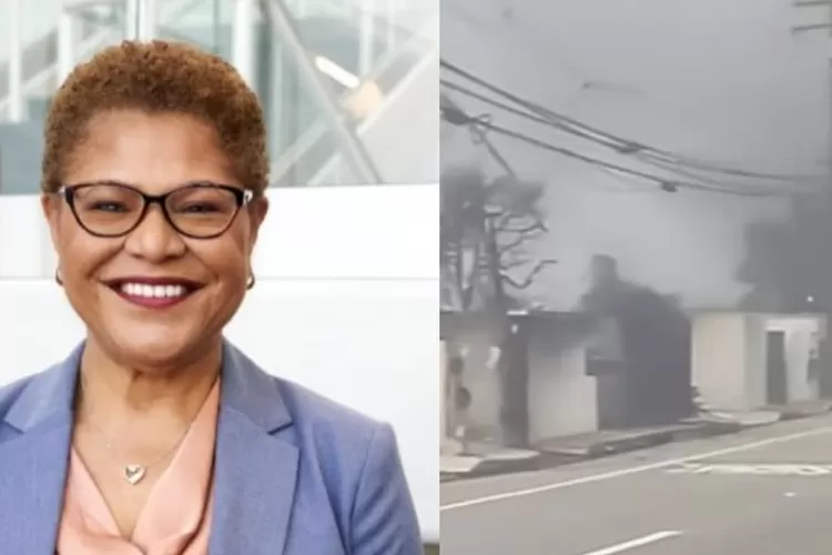 Karen Bass, Wali Kota Los Angeles bikin geram warga warga. (x.com/MayorOfLA - instagram.com/parishilton)