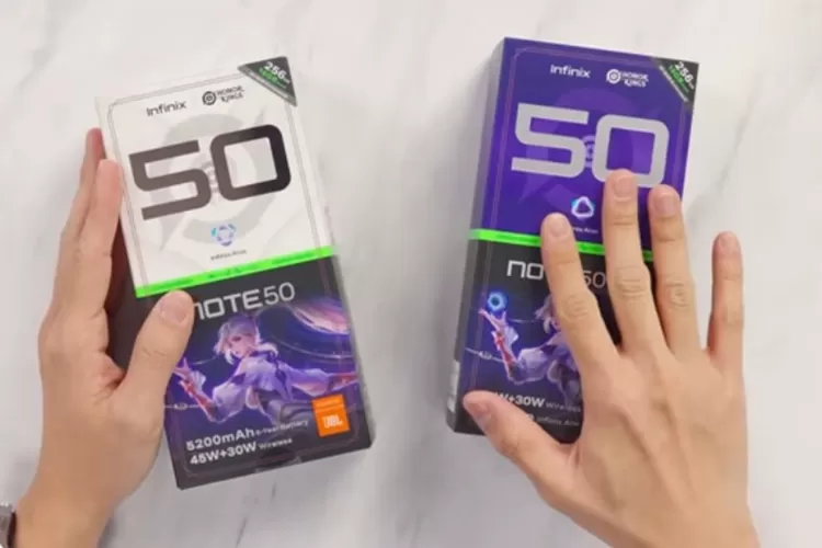 Terbaru dari Infinix yakni Infinix Note 50 series (YouTube.com@GadgetIn)