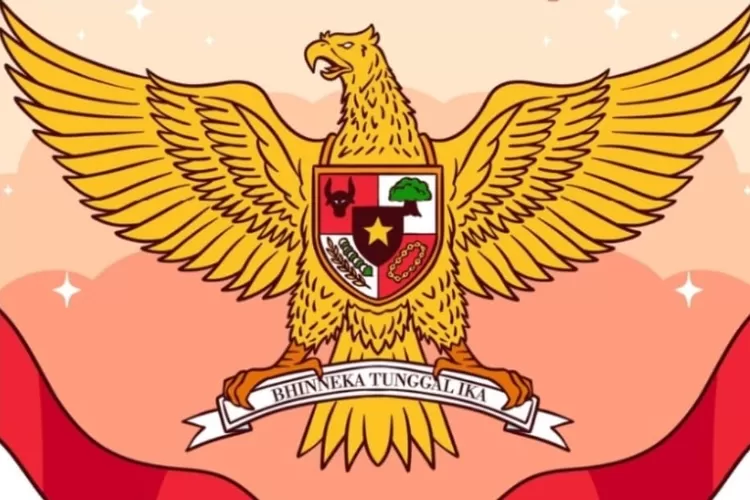 Ilustrasi Burung Garuda sebagai lambang negara Indonesia. (Freepik/freepik)