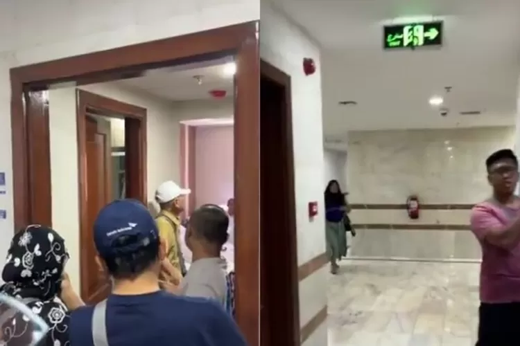 Alarm kebakaran di hotel Arab Saudi berbunyi karena asap rokok. (x/@Icikiwwir)