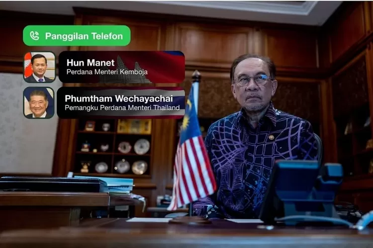 PM Malaysia Anwar Ibrahim akan menjadi mediator pertemuan Thailand - Kamboja di Malaysia pada Senin, 28 Juli 2025.  ((Instagram/anwaribrahim_my))
