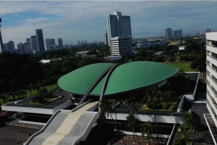Potret gedung MPR/DPR di Senayan, Jakarta Pusat.  ((mpr.go.id))