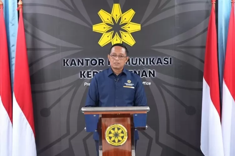 Kepala PCO Hasan Nasbi saat mengungkapkan alasan pemilihan calon dubes oleh Prabowo dalam keterangan resmi pada 8 Juli 2025.  ((Tangkapan layar YouTube Kantor Komunikasi Kepresidenan))