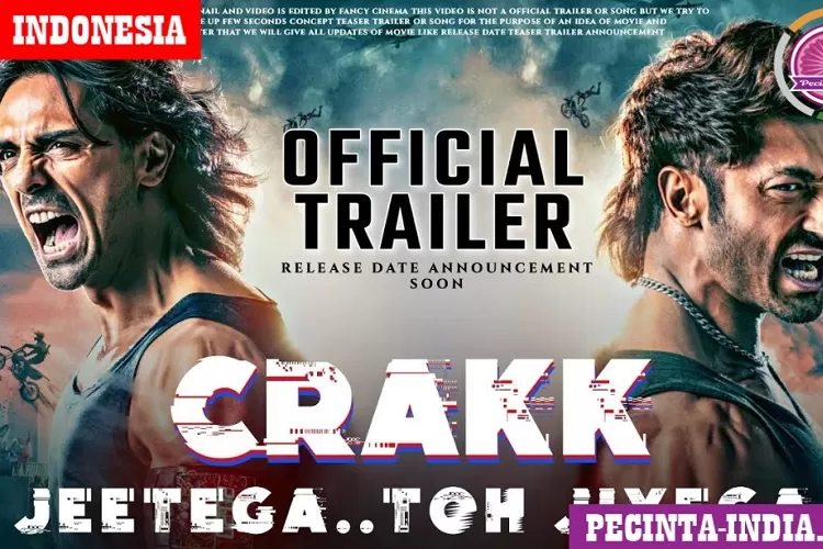Film India Crakk: Jeetegaa Toh Jiyegaa. /Tangkapan Layar YouTube