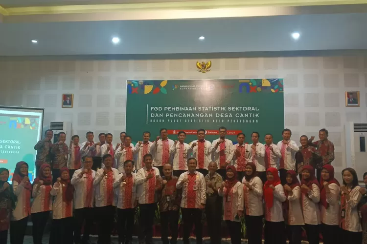 FGD : BPS Kota Pekalongan menggelar FGD Pembinaan Data Sektoral bersama para OPD terkait selaku produsen data. (KONTENJATENG.COM/Arif Prayoga)