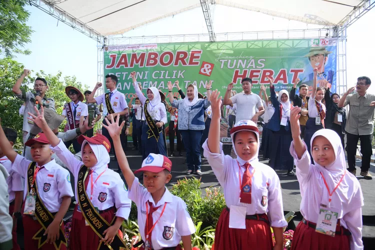 Lahirkan Petani Milenial, Pemkot Semarang Gelar Jambore Petani Cilik