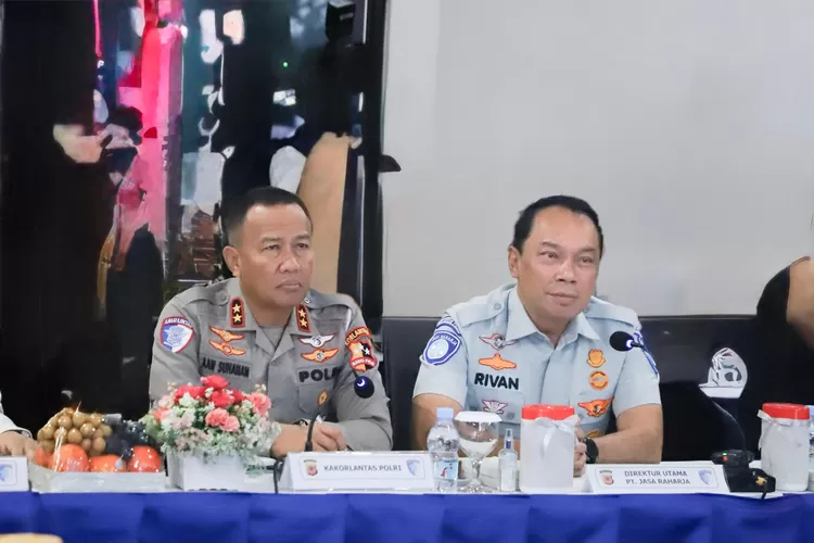 Pastikan Kesiapan Operasi Lilin Lodaya 2024, Jasa Raharja dan Korlantas Polri Survei Jalur Nataru di Jawa Barat