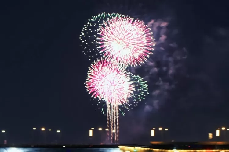 Potret Pesta Kembang Api di Seoul, Korea Selatan pada tahun baru 2025. (Instagram.com/@hyundaicruise)