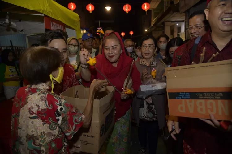 Meriahnya Pasar Imlek Semawis 2025 di Kota Semarang