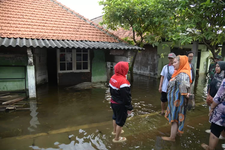 Mbak Ita Tinjau Langsung Genangan Banjir di Terboyo Wetan dan Trimulyo: Langkah Cepat dan Solusi Konkret