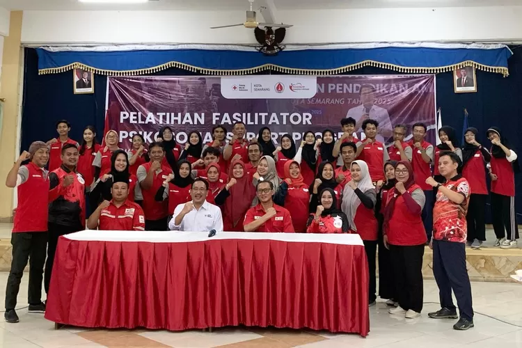 Mahasiswa USM Ikuti Kegiatan Psychosocial Support Program PMI Kota Semarang