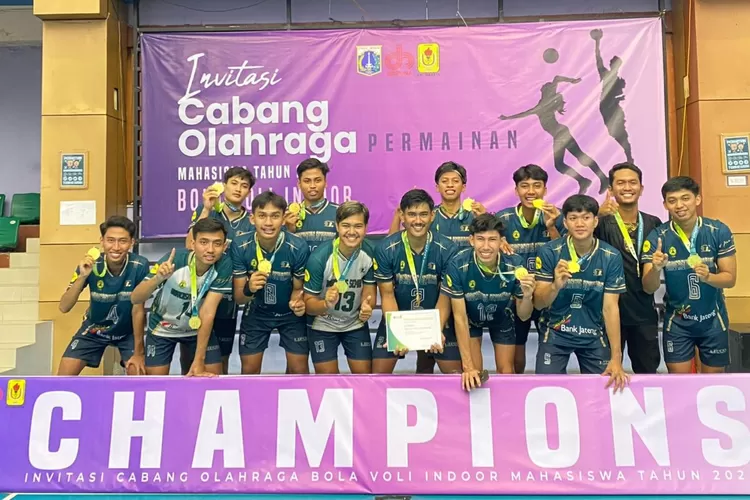 Universitas Semarang Kirim Kontingen Bola Voli Putra dan Putri di Turnamen Invitasi Cabang Olahraga Permainan Mahasiswa 2025