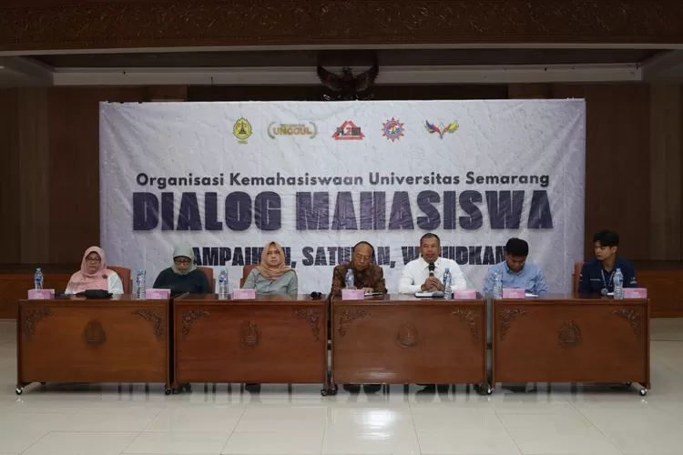 Serap Aspirasi, Universitas Semarang Gelar Dialog dengan Mahasiswa 'Sampaikan, Satukan, Wujudkan'