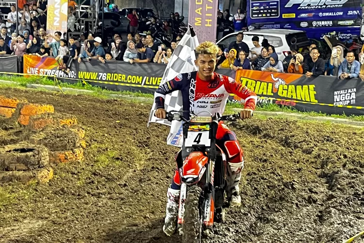 M Zidane Alnesa, Juara Umum Seri Pertama Trial Game Dirt 2025 Kota Semarang