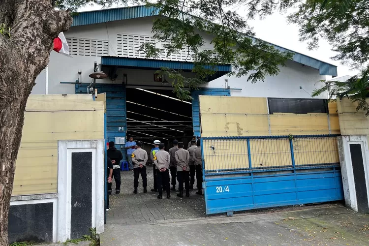 PN Semarang Laksanakan Eksekusi Tanah dan Bangunan Gudang di Ngaliyan Semarang