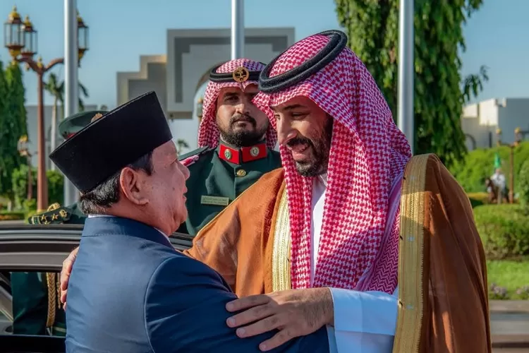 Presiden RI, Prabowo Subianto (kiri) dan Pangeran Arab Saudi, Mohammad bin Salman (MBS)  (kanan). (Instagram.com/@prabowo)