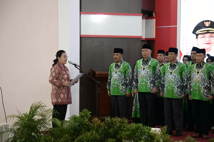 Kukuhkan Pengurus LPTQ, Agustina, Wali Kota Semarang Tegaskan Komitmen Tingkatkan Kualitas Pesantren