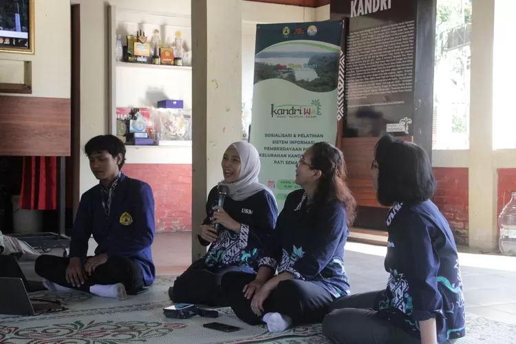 Tingkatkan Promosi Wisata Kandri, Dosen USM Support Sistem Informasi Desa Wisata