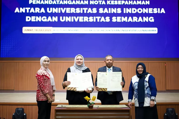 USM dan USI Jalin Sinergi Akademik lewat Penandatanganan MoU