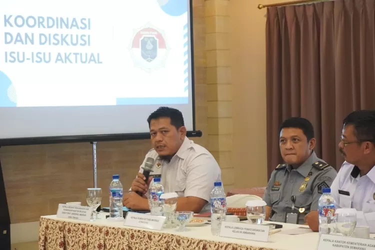 Kantor Imigrasi Kelas I Khusus TPI Semarang menyelenggarakan Rapat Tim Pengawasan Orang Asing (Timpora) Kabupaten Semarang bertempat di Susan Spa &amp; Resort, Kabupaten Semarang.