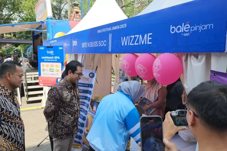 PT Bank Tabungan Negara (Persero) Tbk menggelar Bale Festival UMKM 2025 di Solo
