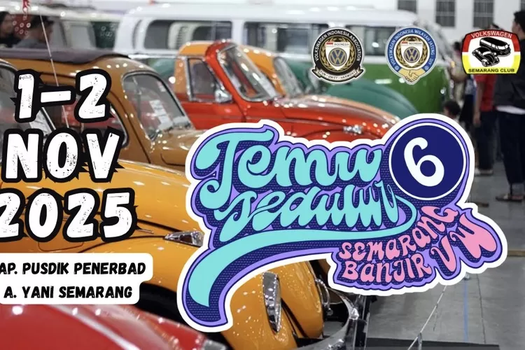 300 Mobil Volkswagen Siap Padati Semarang, Meriahkan Temu Sedulur VW Ke-6