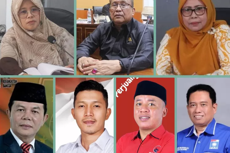 Kolase. Sejumlah caleg DPRD Bulukumba dapil Bulukumba 5.
